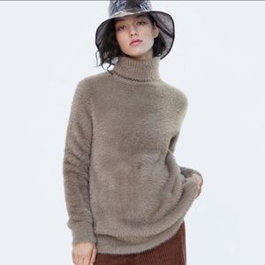 COPY - Zara knit Turtleneck sweater